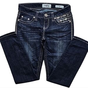 💥Daytrip Lynx Blue Jeans. Women's Size: Waist 26x27 1/2 Inseam.